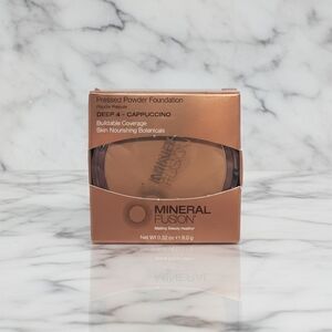 Mineral Fusion Pressed Powder Foundation - Deep 4 Cappuccino